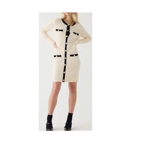 J. CREW Textured mini sweater dress in xs